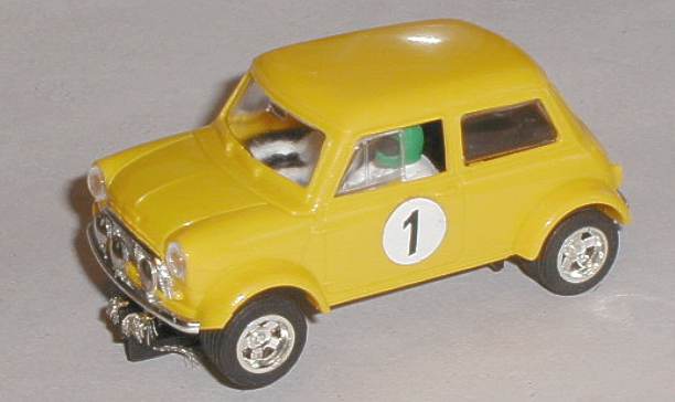 Scalextric car C007 Mini Cooper