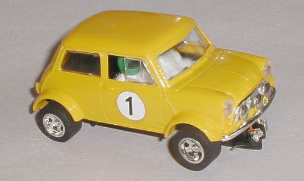 Scalextric car C007 Mini Cooper