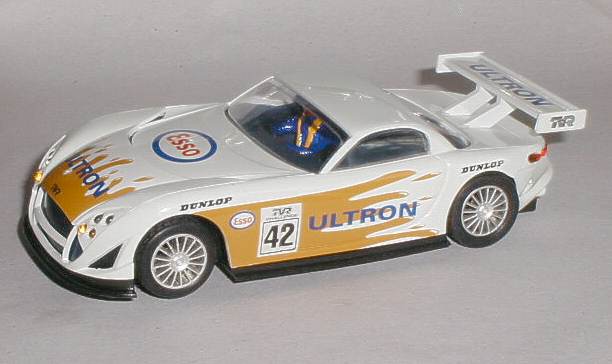 Scalextric car C2189 TVR Speed 12 Esso Ultron