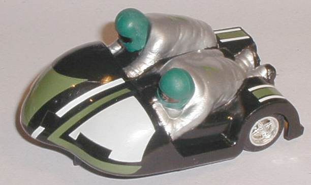 Scalextric C282 motorcycle and sidecar