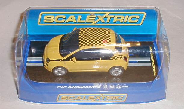 Scalextric C2869 Fiat Cinquecento yellow