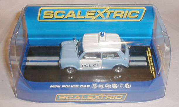 Scalextric Morris Mini police car
