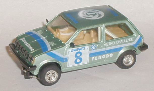 Scalextric car C324 MG Metro Turbo Valvoline