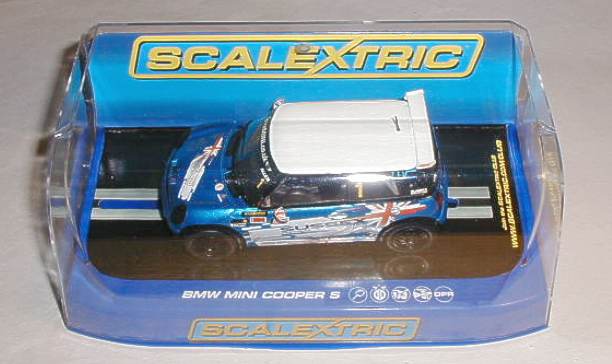 Scalextric car C3528 BMW Mini Cooper S Sussex