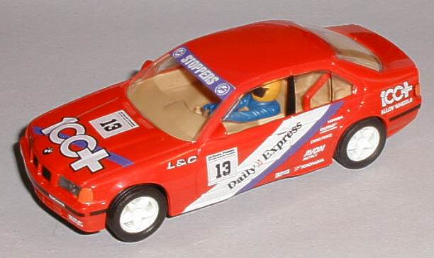 Scalextric C358 BMW 318i car with 100+ decals