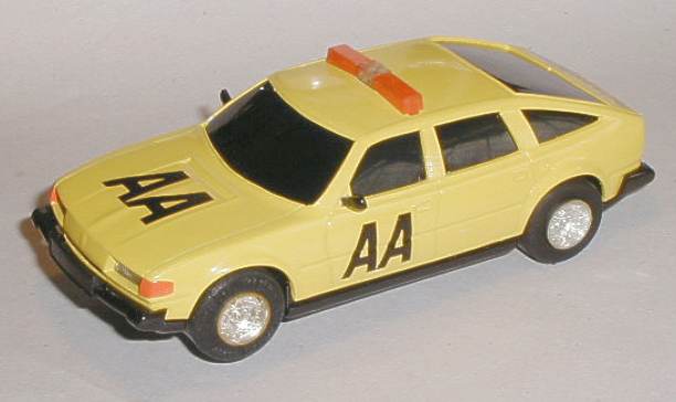 Scalextric car Rover 3500 with AA decals