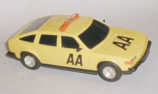 Scalextric car Rover 3500 with AA decals
