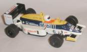 Scalextric car C369 Williams Honda FW11B