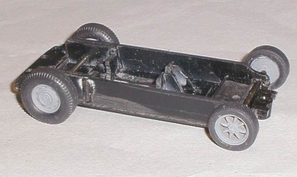 Slot car chassis kit
