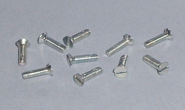 Scalextric fixing screws