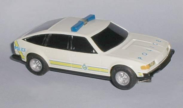 Scalextric Police car with roof light moulding