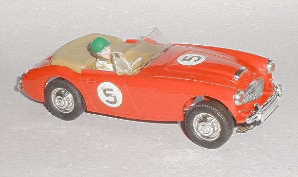 Scalextric Austin Healey 3000 bumpers and fenders