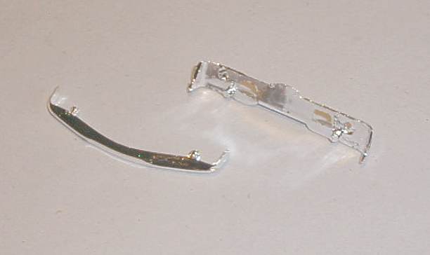 Scalextric Mercedes 250SL bumpers and fenders