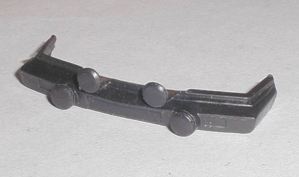 Scalextric Triumph TR7 front bumper fender with 4 lights