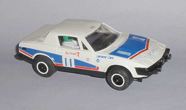 Scalextric Triumph TR7 front bumper fender with 4 lights