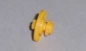 Scalextric large yellow contrate gear for a rear axle