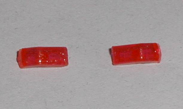 Classic Scalextric spares MG Maestro rear light lenses