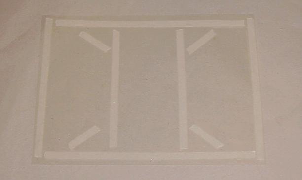 Cellophane car box window