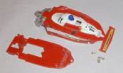 Scalextric C136 Body Ferrari 312 T3, body and chassis mouldings
