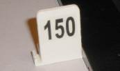 Scalextric trackside sign distance 150