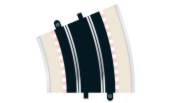 Scalextric track C8235 radius 4 curve